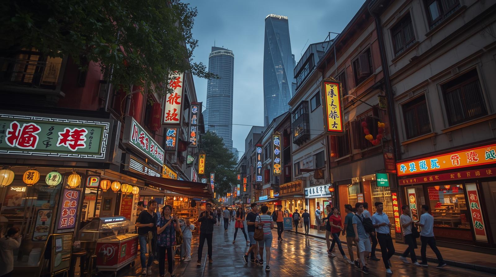 Shanghai market